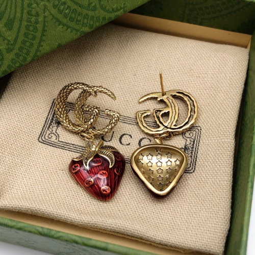 Replica Gucci Earrings For Women #1228461 $29.00 USD for Wholesale