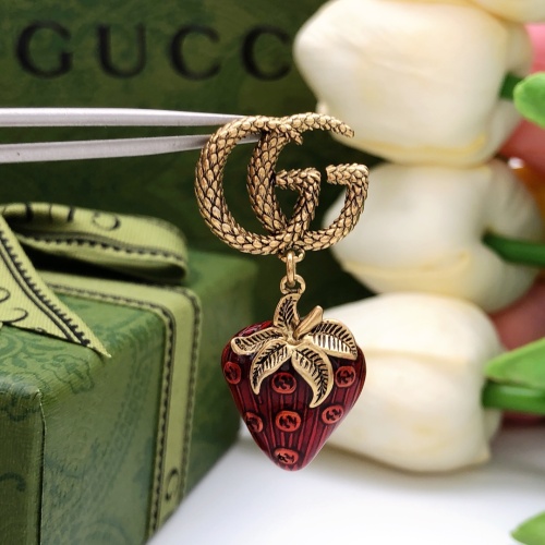 Replica Gucci Earrings For Women #1228461 $29.00 USD for Wholesale