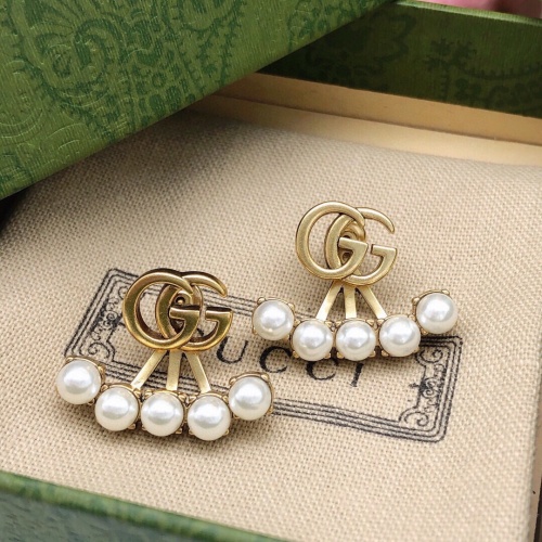 Replica Gucci Earrings For Women #1228462 $29.00 USD for Wholesale