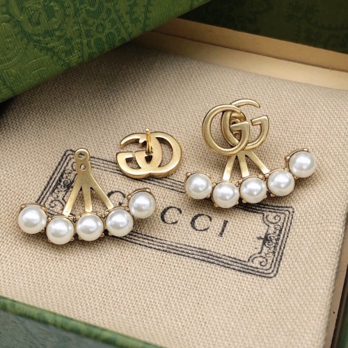 Replica Gucci Earrings For Women #1228462 $29.00 USD for Wholesale