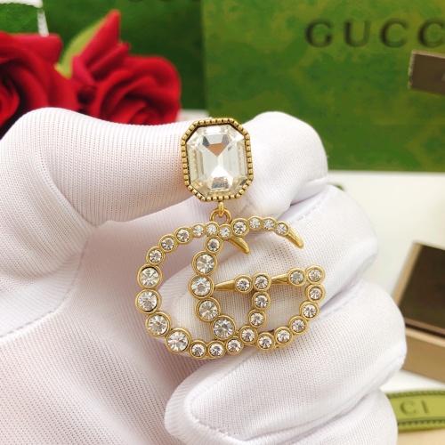 Replica Gucci Earrings For Women #1228463 $29.00 USD for Wholesale