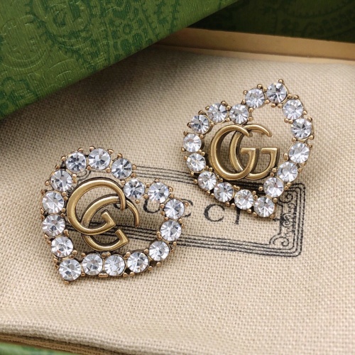 Replica Gucci Earrings For Women #1228464 $27.00 USD for Wholesale