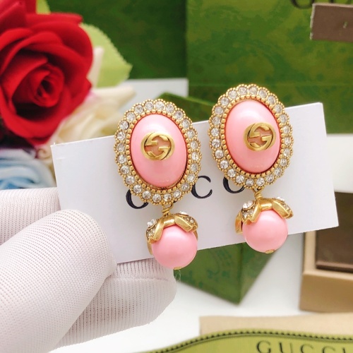 Replica Gucci Earrings For Women #1228467 $29.00 USD for Wholesale