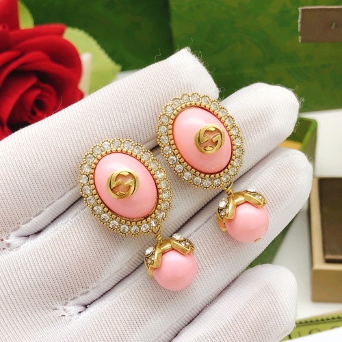 Replica Gucci Earrings For Women #1228467 $29.00 USD for Wholesale