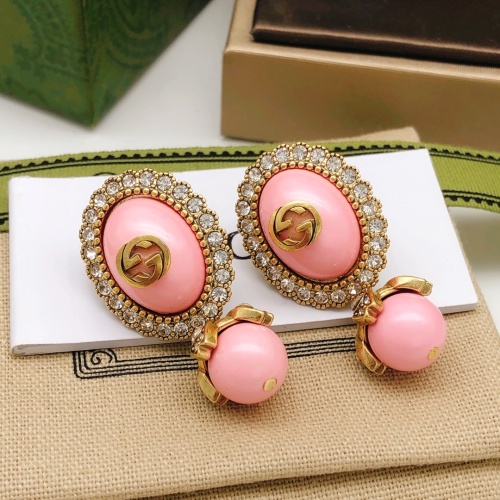 Replica Gucci Earrings For Women #1228467 $29.00 USD for Wholesale