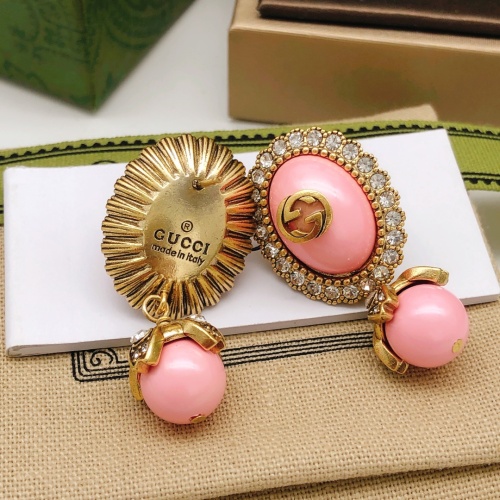 Replica Gucci Earrings For Women #1228467 $29.00 USD for Wholesale