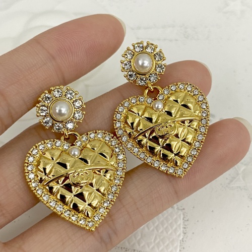 Replica Chanel Earrings For Women #1228469 $34.00 USD for Wholesale