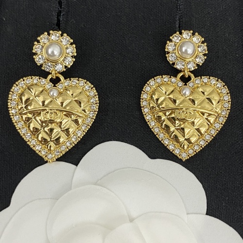 Replica Chanel Earrings For Women #1228469 $34.00 USD for Wholesale