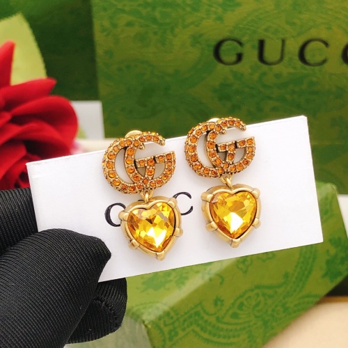 Replica Gucci Earrings For Women #1228472 $29.00 USD for Wholesale