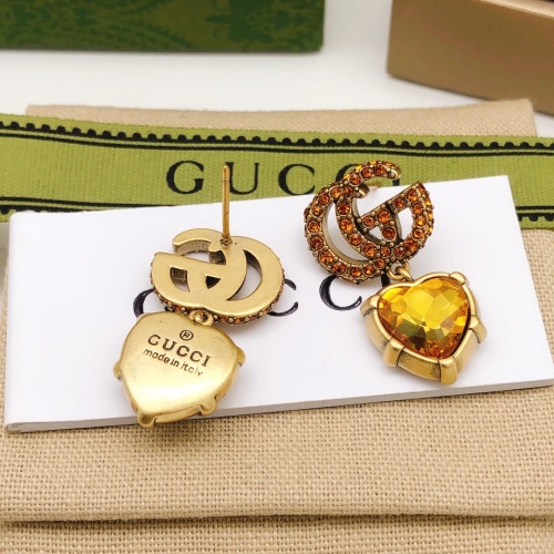 Replica Gucci Earrings For Women #1228472 $29.00 USD for Wholesale