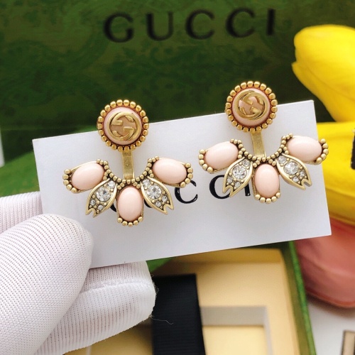 Replica Gucci Earrings For Women #1228473 $29.00 USD for Wholesale