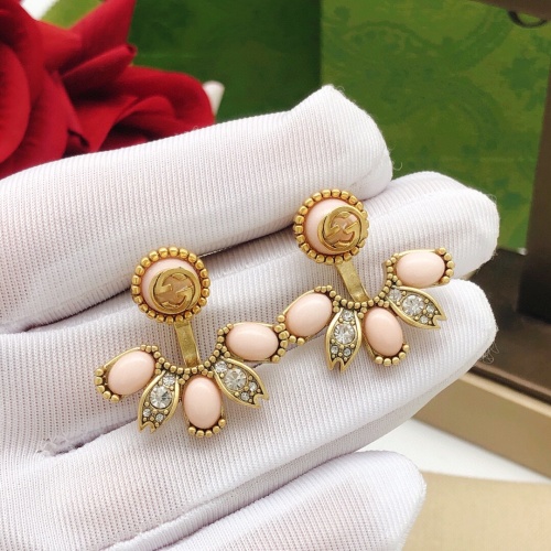 Replica Gucci Earrings For Women #1228473 $29.00 USD for Wholesale