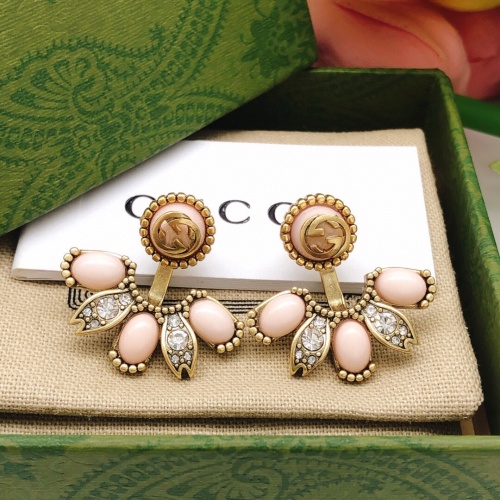 Replica Gucci Earrings For Women #1228473 $29.00 USD for Wholesale