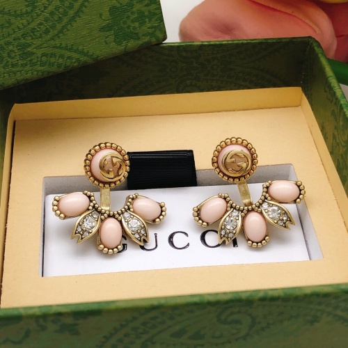 Replica Gucci Earrings For Women #1228473 $29.00 USD for Wholesale