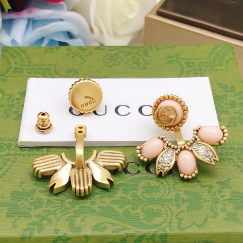 Replica Gucci Earrings For Women #1228473 $29.00 USD for Wholesale