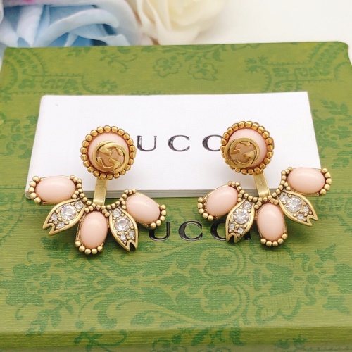 Replica Gucci Earrings For Women #1228473 $29.00 USD for Wholesale