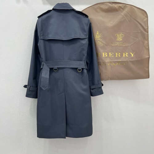 Replica Burberry Trench Coat Long Sleeved For Women #1228486 $172.00 USD for Wholesale