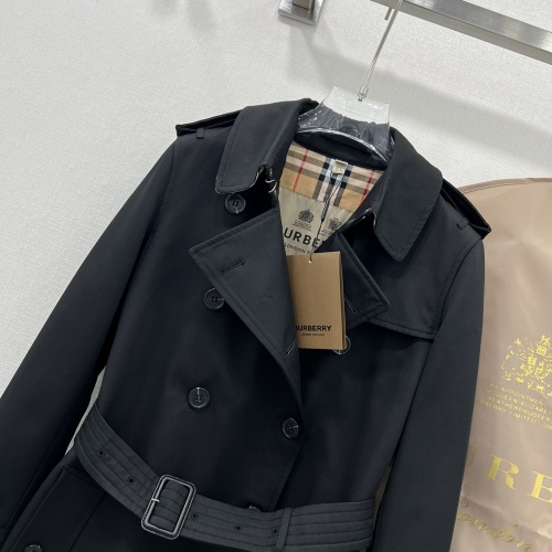 Replica Burberry Trench Coat Long Sleeved For Women #1228487 $172.00 USD for Wholesale