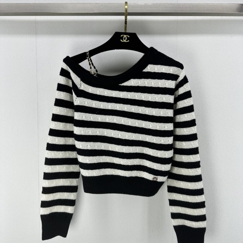 Chanel Sweaters Long Sleeved For Women #1228494 $108.00 USD, Wholesale Replica Chanel Sweaters