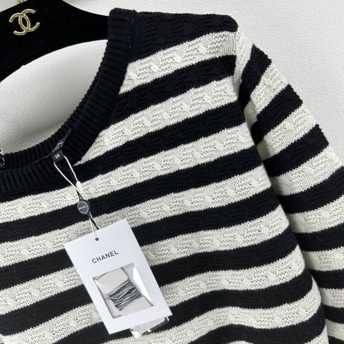 Replica Chanel Sweaters Long Sleeved For Women #1228494 $108.00 USD for Wholesale