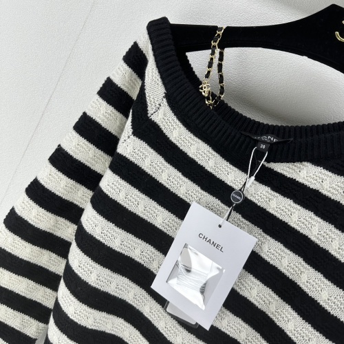 Replica Chanel Sweaters Long Sleeved For Women #1228494 $108.00 USD for Wholesale