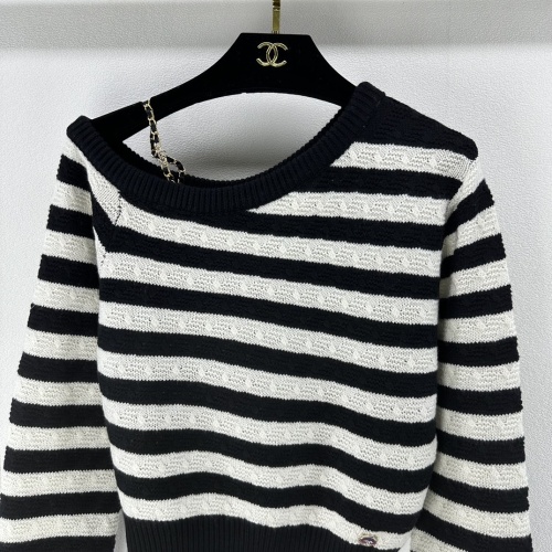 Replica Chanel Sweaters Long Sleeved For Women #1228494 $108.00 USD for Wholesale