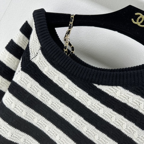 Replica Chanel Sweaters Long Sleeved For Women #1228494 $108.00 USD for Wholesale