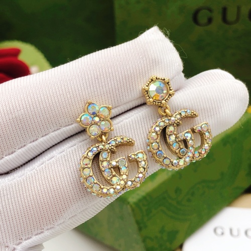 Replica Gucci Earrings For Women #1228495 $27.00 USD for Wholesale