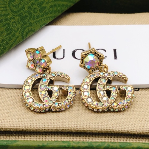 Replica Gucci Earrings For Women #1228495 $27.00 USD for Wholesale