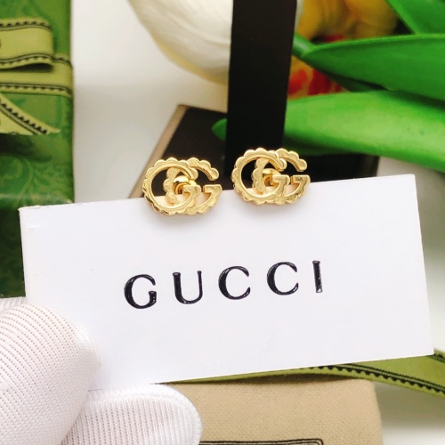 Replica Gucci Earrings For Women #1228497 $25.00 USD for Wholesale