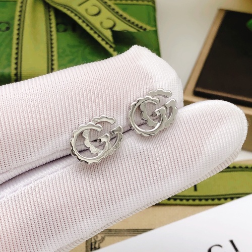 Replica Gucci Earrings For Women #1228498 $25.00 USD for Wholesale