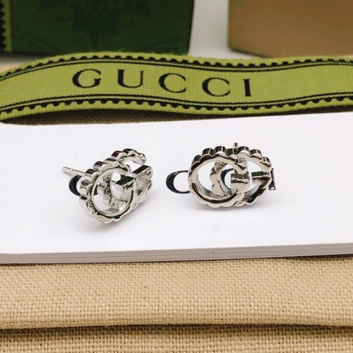 Replica Gucci Earrings For Women #1228498 $25.00 USD for Wholesale