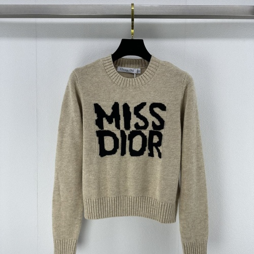 Christian Dior Sweaters Long Sleeved For Women #1228501 $88.00 USD, Wholesale Replica Christian Dior Sweaters