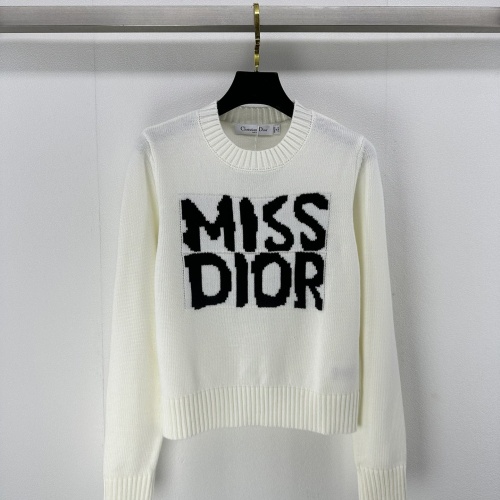 Christian Dior Sweaters Long Sleeved For Women #1228503 $88.00 USD, Wholesale Replica Christian Dior Sweaters