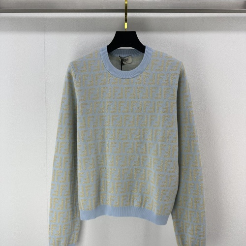 Fendi Sweaters Long Sleeved For Women #1228508 $98.00 USD, Wholesale Replica Fendi Sweaters