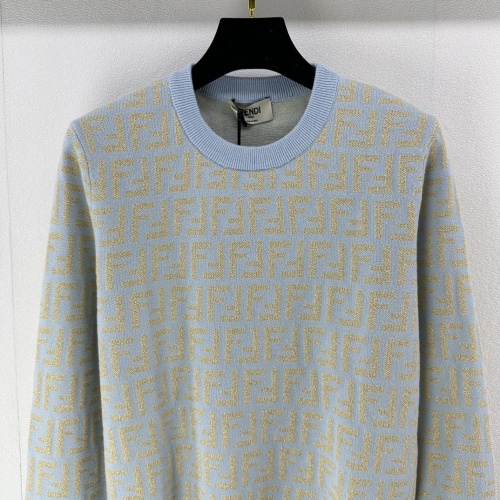 Replica Fendi Sweaters Long Sleeved For Women #1228508 $98.00 USD for Wholesale