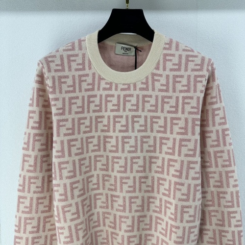 Replica Fendi Sweaters Long Sleeved For Women #1228509 $98.00 USD for Wholesale