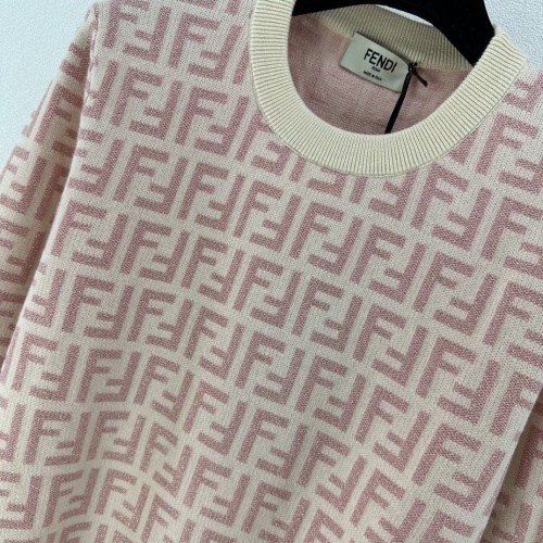 Replica Fendi Sweaters Long Sleeved For Women #1228509 $98.00 USD for Wholesale