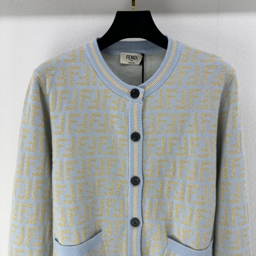 Replica Fendi Sweaters Long Sleeved For Women #1228510 $102.00 USD for Wholesale