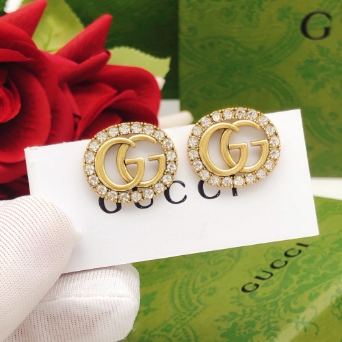 Replica Gucci Earrings For Women #1228511 $29.00 USD for Wholesale