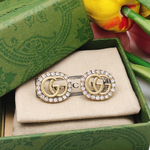 Replica Gucci Earrings For Women #1228511 $29.00 USD for Wholesale