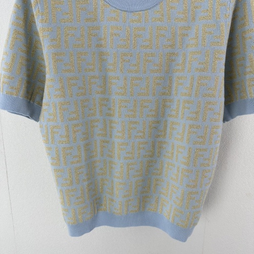 Replica Fendi Sweaters Short Sleeved For Women #1228513 $92.00 USD for Wholesale