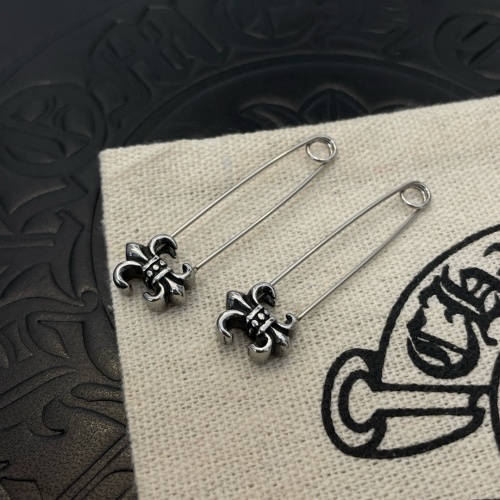 Chrome Hearts Earrings For Women #1228517 $32.00 USD, Wholesale Replica Chrome Hearts Earrings