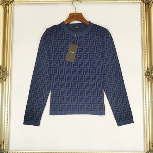 Fendi Sweaters Long Sleeved For Women #1228518 $56.00 USD, Wholesale Replica Fendi Sweaters