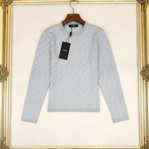 Fendi Sweaters Long Sleeved For Women #1228521 $56.00 USD, Wholesale Replica Fendi Sweaters