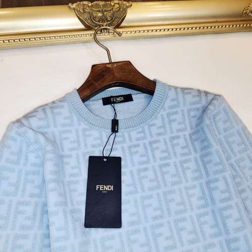 Replica Fendi Sweaters Long Sleeved For Women #1228521 $56.00 USD for Wholesale