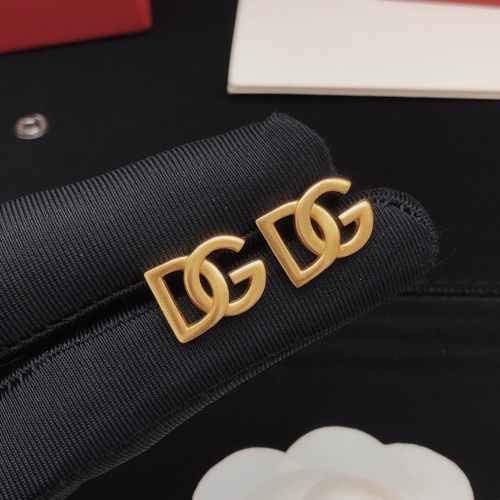 Replica Dolce & Gabbana D&G Earrings For Women #1228538 $25.00 USD for Wholesale