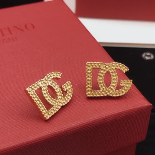 Replica Dolce & Gabbana D&G Earrings For Women #1228540 $27.00 USD for Wholesale