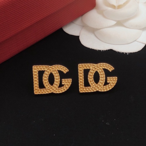 Replica Dolce & Gabbana D&G Earrings For Women #1228540 $27.00 USD for Wholesale