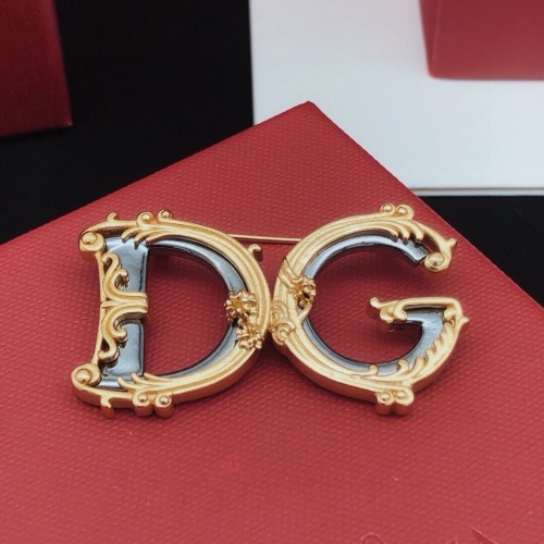 Replica Dolce & Gabbana Brooches For Women #1228543 $32.00 USD for Wholesale